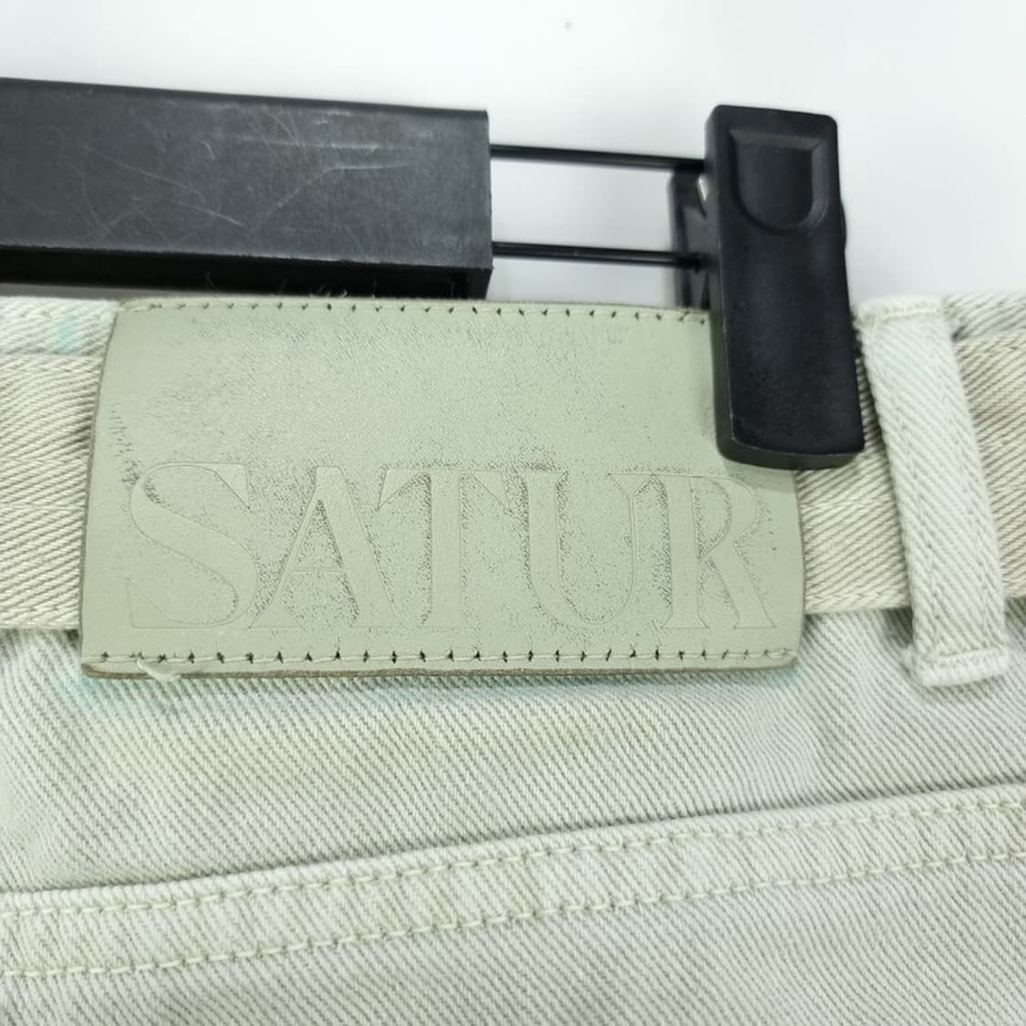 [세터] 벨티드 스트레이트 데님 팬츠 M18362 SIZE : 31 인치 상품이미지6