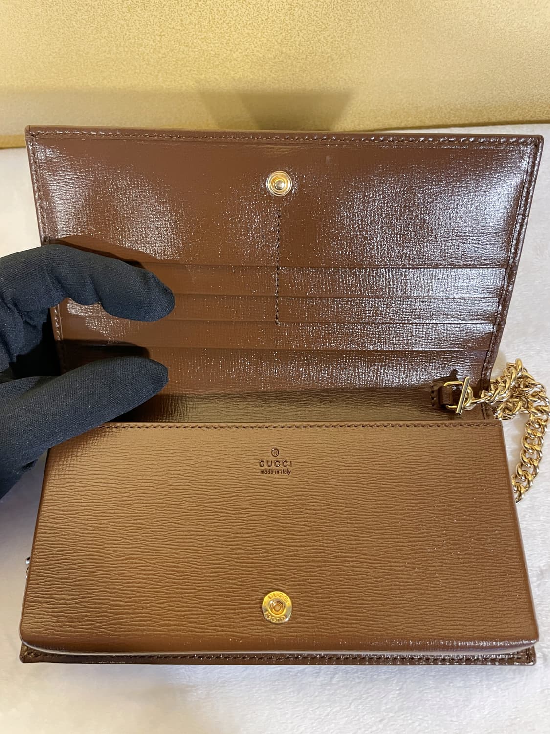 구찌 홀스빗 1955 체인 미니 지갑 크로스백 상품이미지3