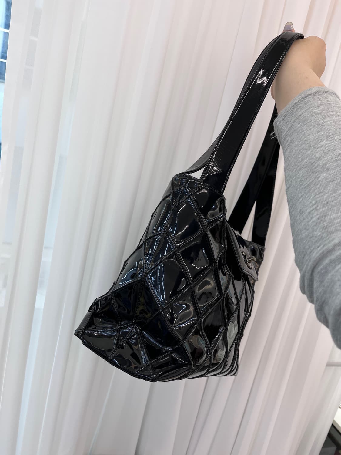 (빈티지) 샤넬 은장 페이던트 누네띠네 숄더백 상품이미지3