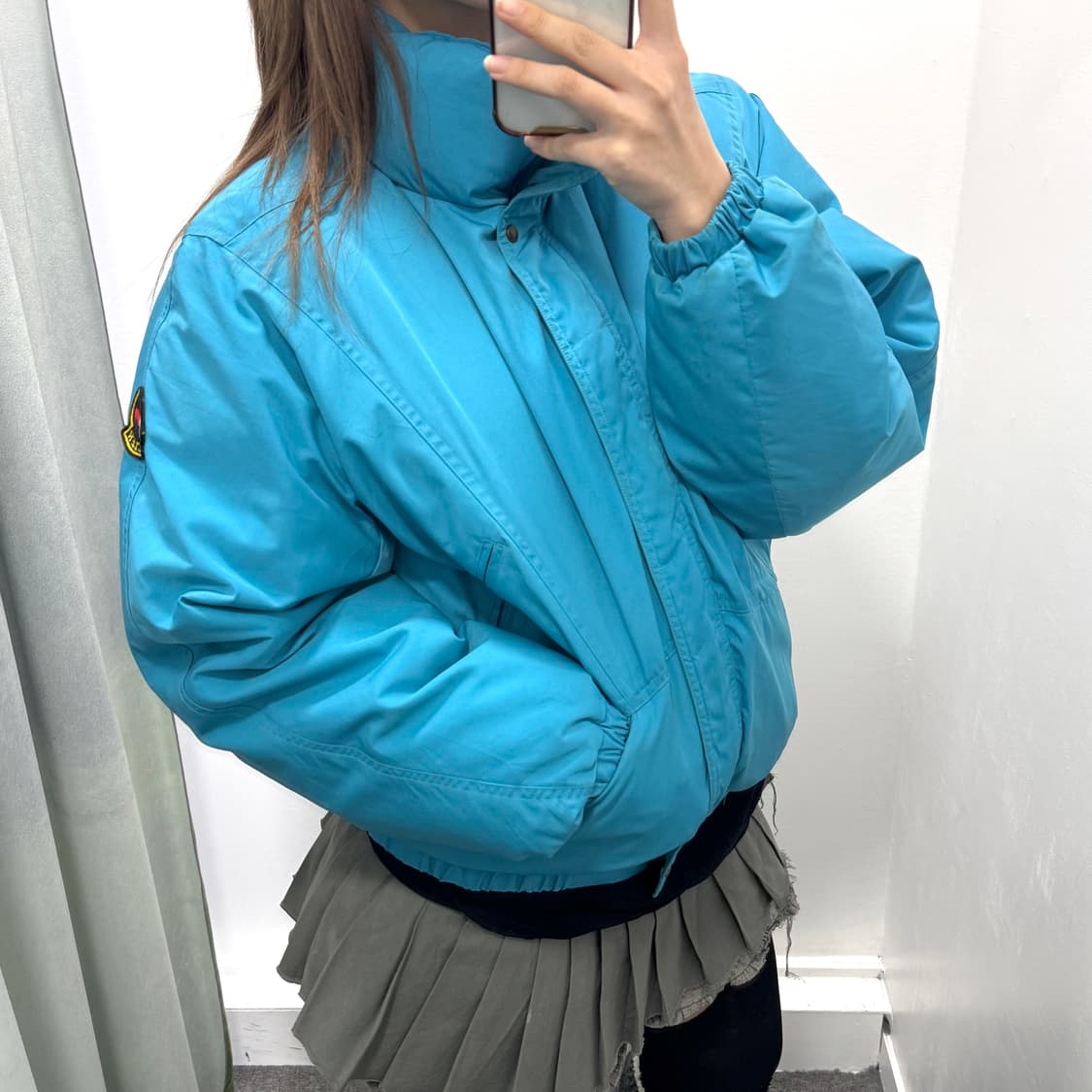 몽클레어 블루 다운 패딩 상품이미지7