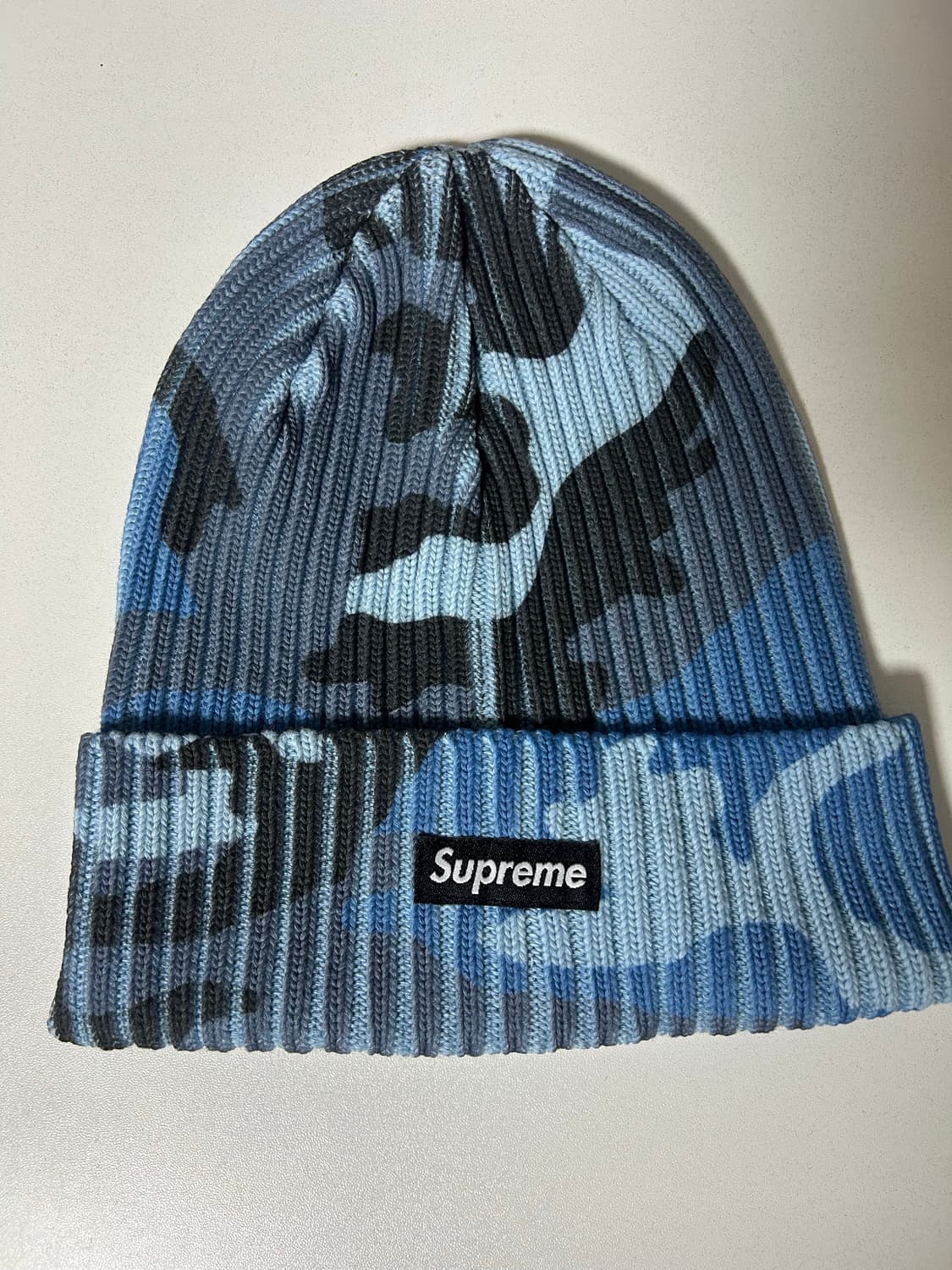 (정품)26SS 슈프림 블루 카모 비니 상품이미지1