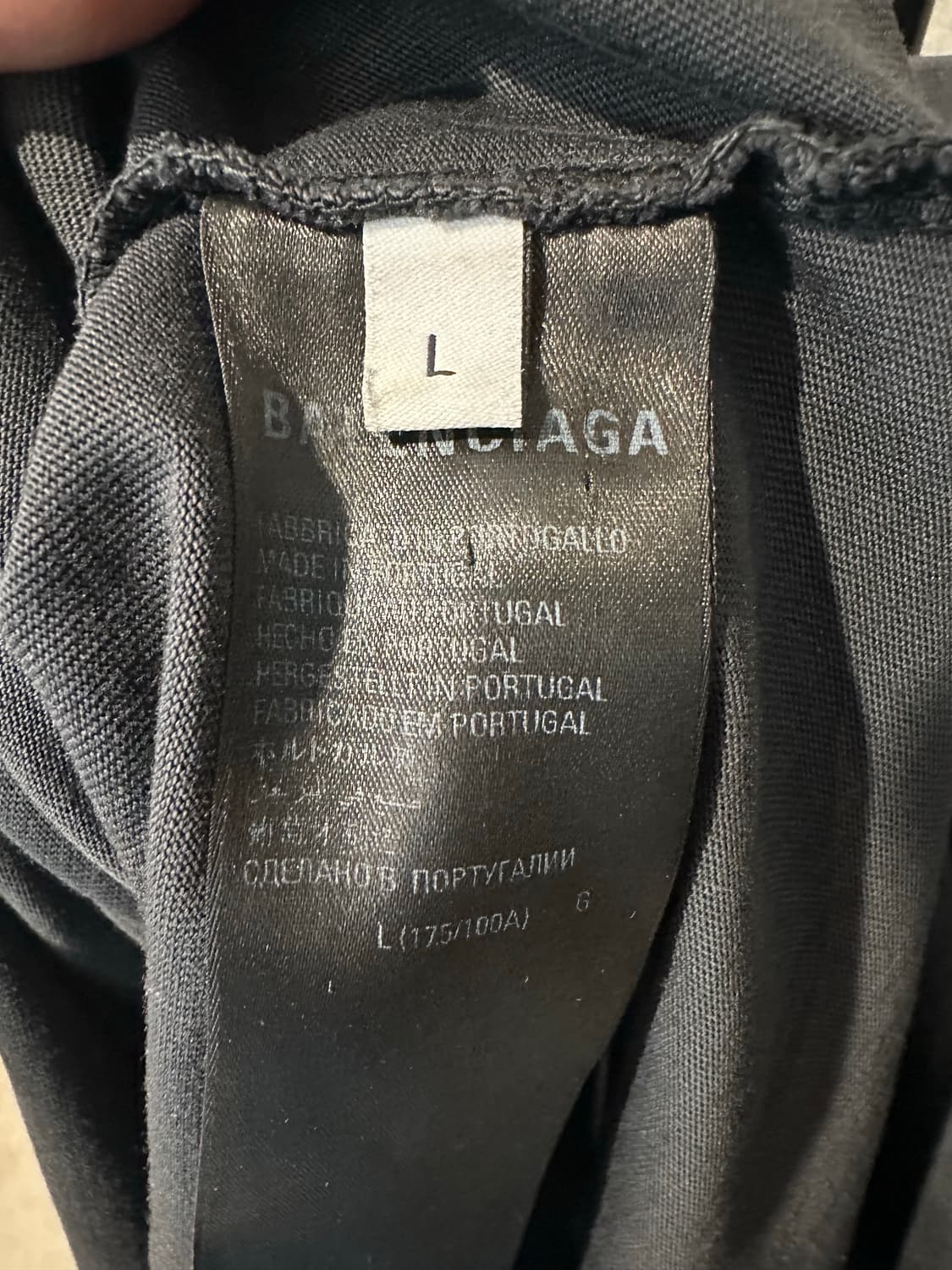 발렌시아가 컬리지 1917 미디엄핏 반팔 상품이미지3