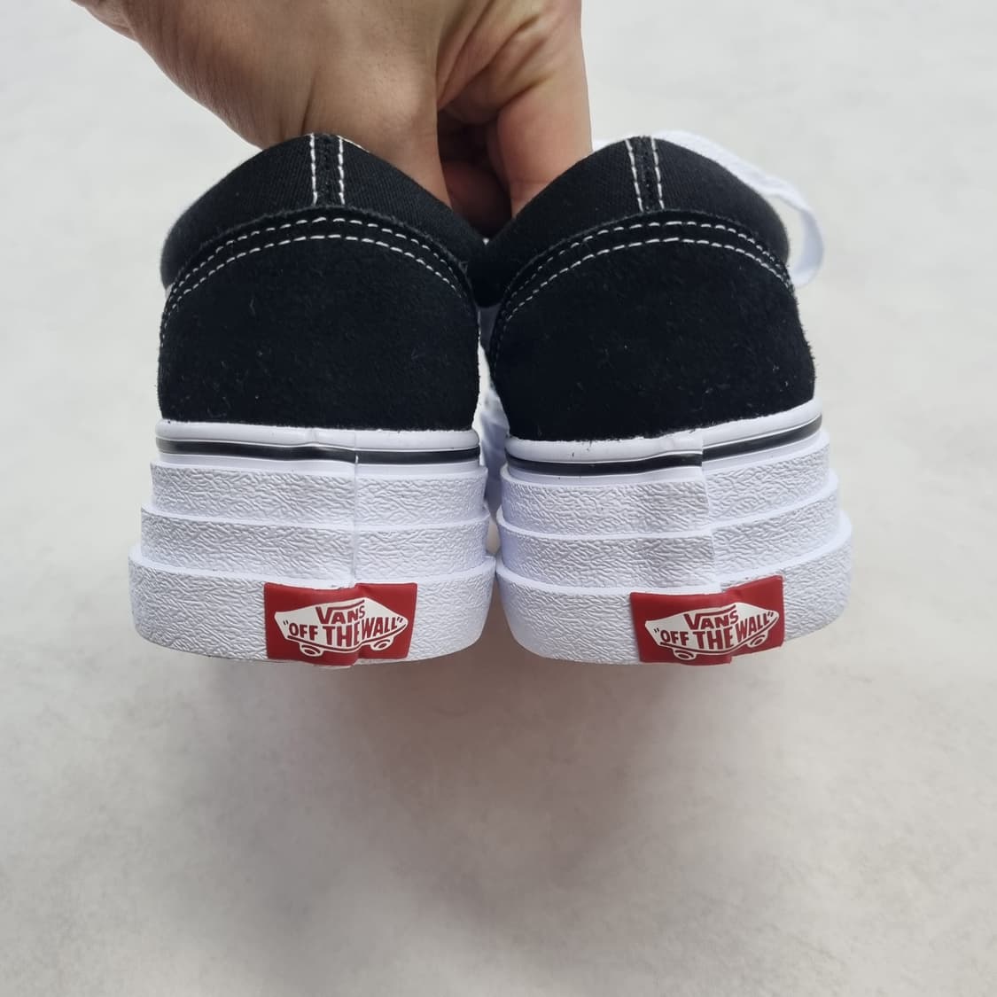 VANS 올드스쿨 쓰리솔 블랙 - 245 상품이미지8