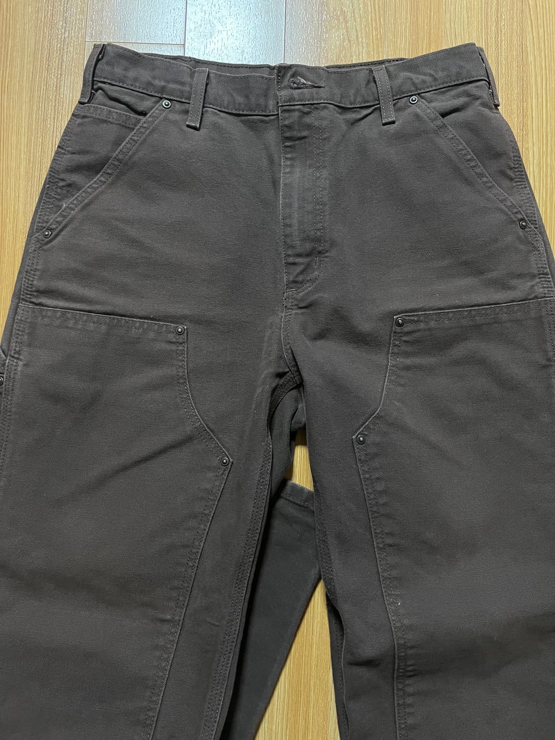 칼하트US 더블니 팬츠 B136 DKB(32 x 32) 상품이미지4