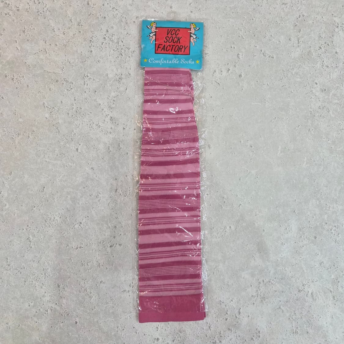 핑크 스트라이프 니삭스 상품이미지2