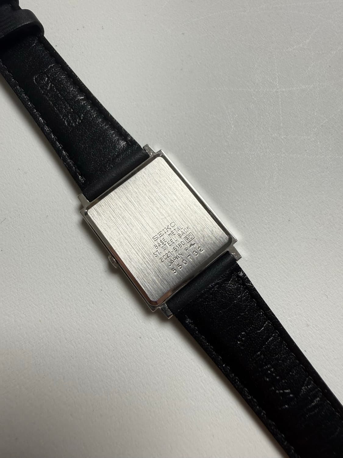 세이코 Seiko 쿼츠 스퀘어 상품이미지4