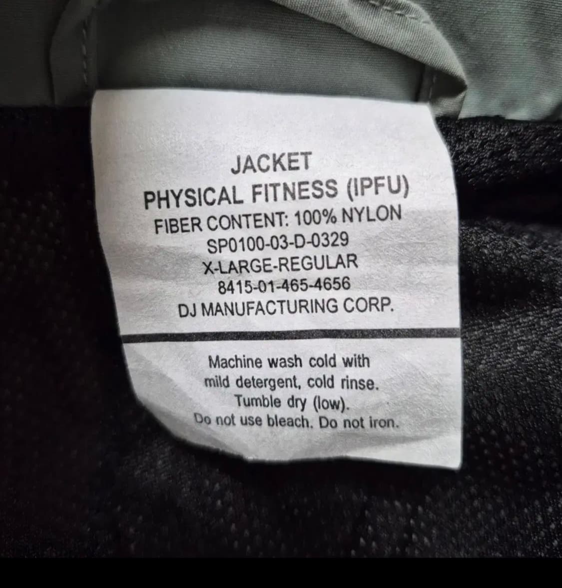 [새상품] 미국 육군 1세대 IPFU 자켓 상품이미지4