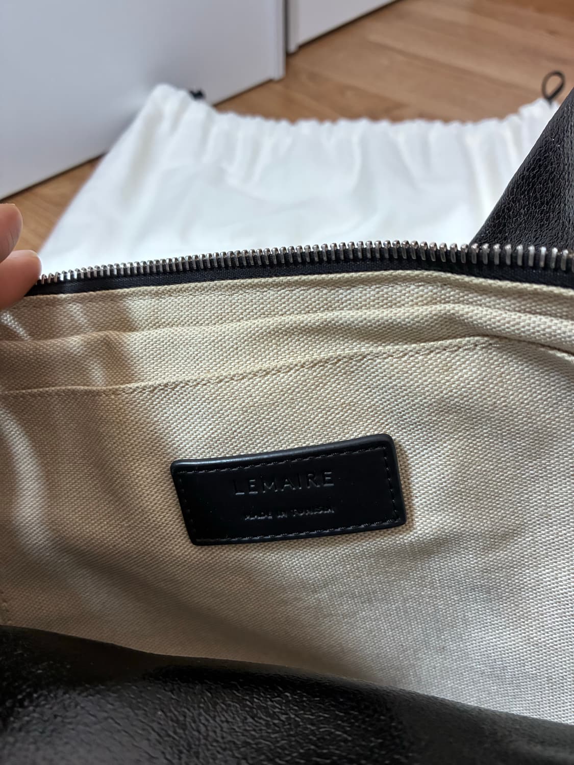 르메르 범백 크루아상백 코티드 린넨 라지 상품이미지6