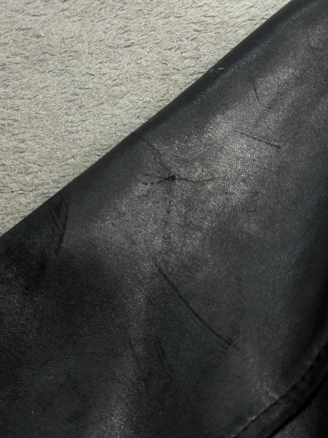 2000‘ Dolce&Gabbana 레더 봄버 자켓 L 상품이미지10