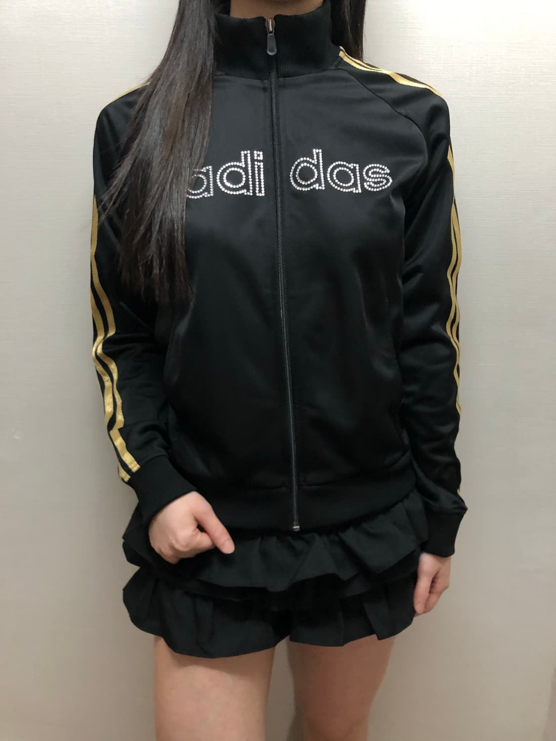 빈티지 블랙 아디다스 큐빅 져지 상품이미지7