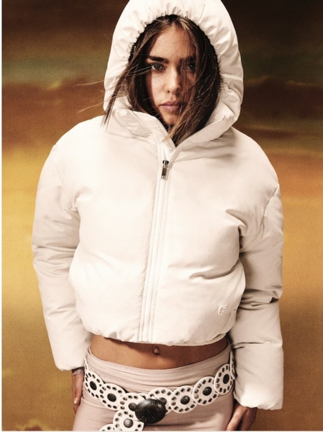 글로니 바운더리스 다운 푸퍼재킷 아이보리 상품이미지2