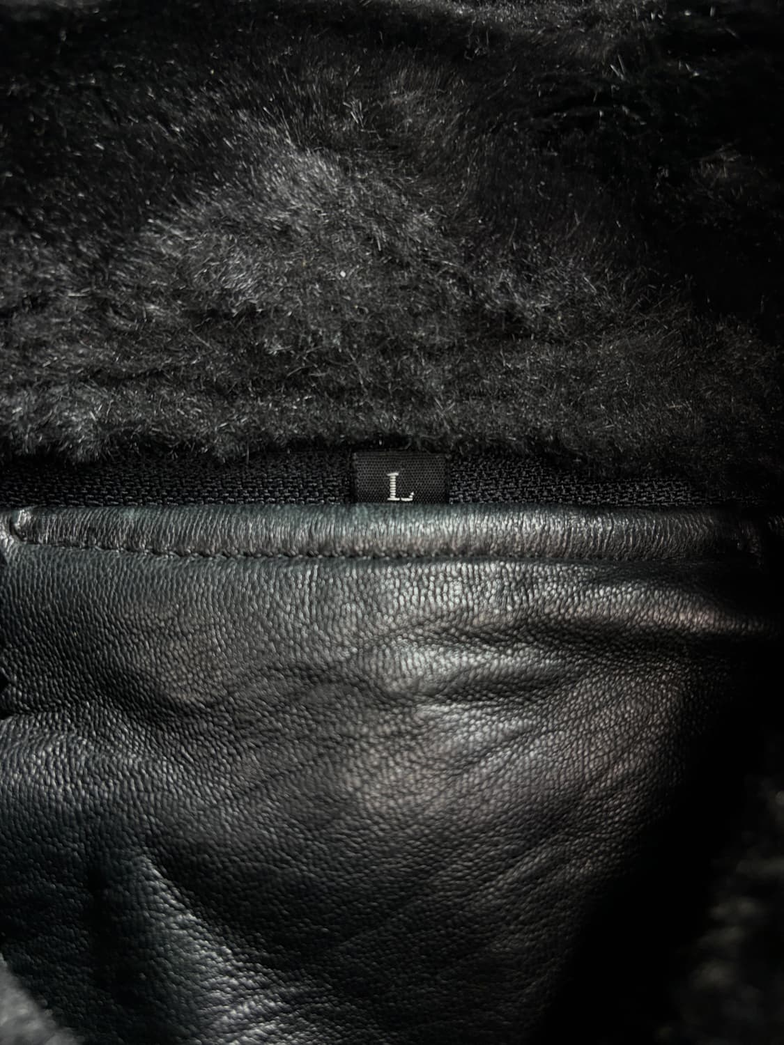 빈티지 아카이브 퍼카라 양가죽 레더 자켓 3226 상품이미지3