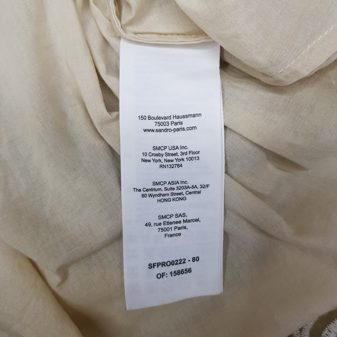 SANDRO 산드로  플라워 레이스 미니 원피스 36사이즈 상품이미지9