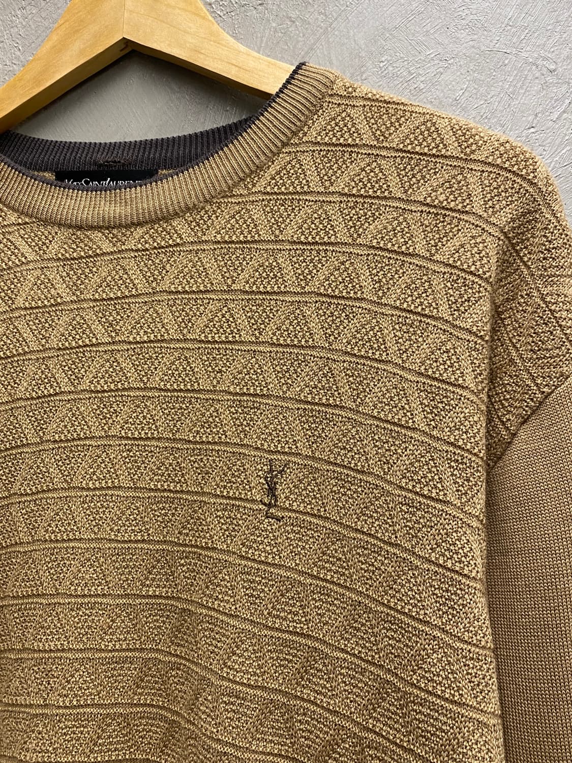 [100] 90s YSL 입생로랑 빈티지 울 니트 상품이미지3