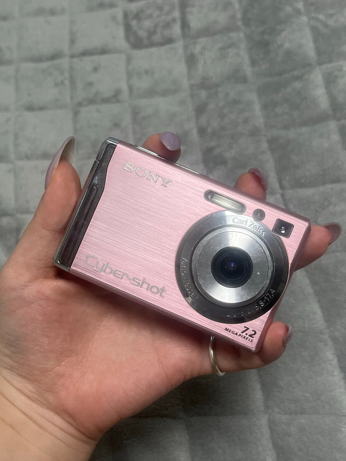 🌷 소니 사이버샷 DSC-W80 핑크 디지털카메라 🌷 상품이미지3