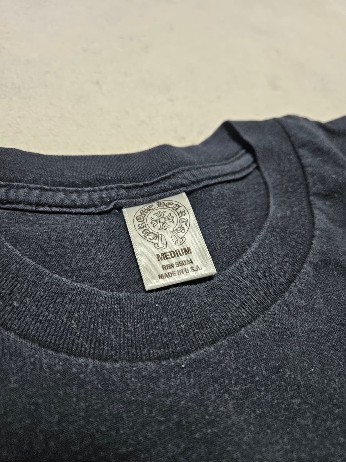 [M] 크롬하츠 포티 스크롤라벨 티셔츠 상품이미지4