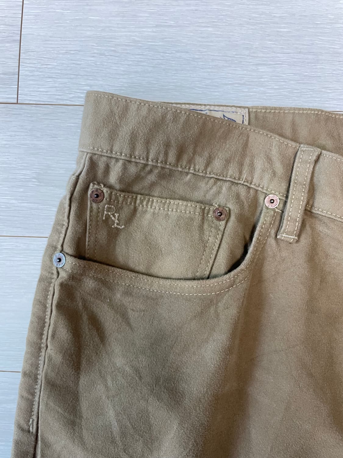 폴로 랄프로렌 코튼 팬츠 (브라운) 상품이미지2