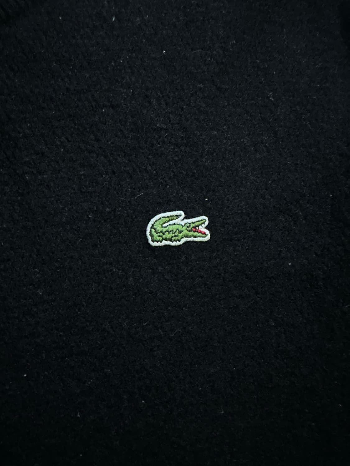 라코스테 LACOSTE 울 니트 블랙 여성 XL 상품이미지3