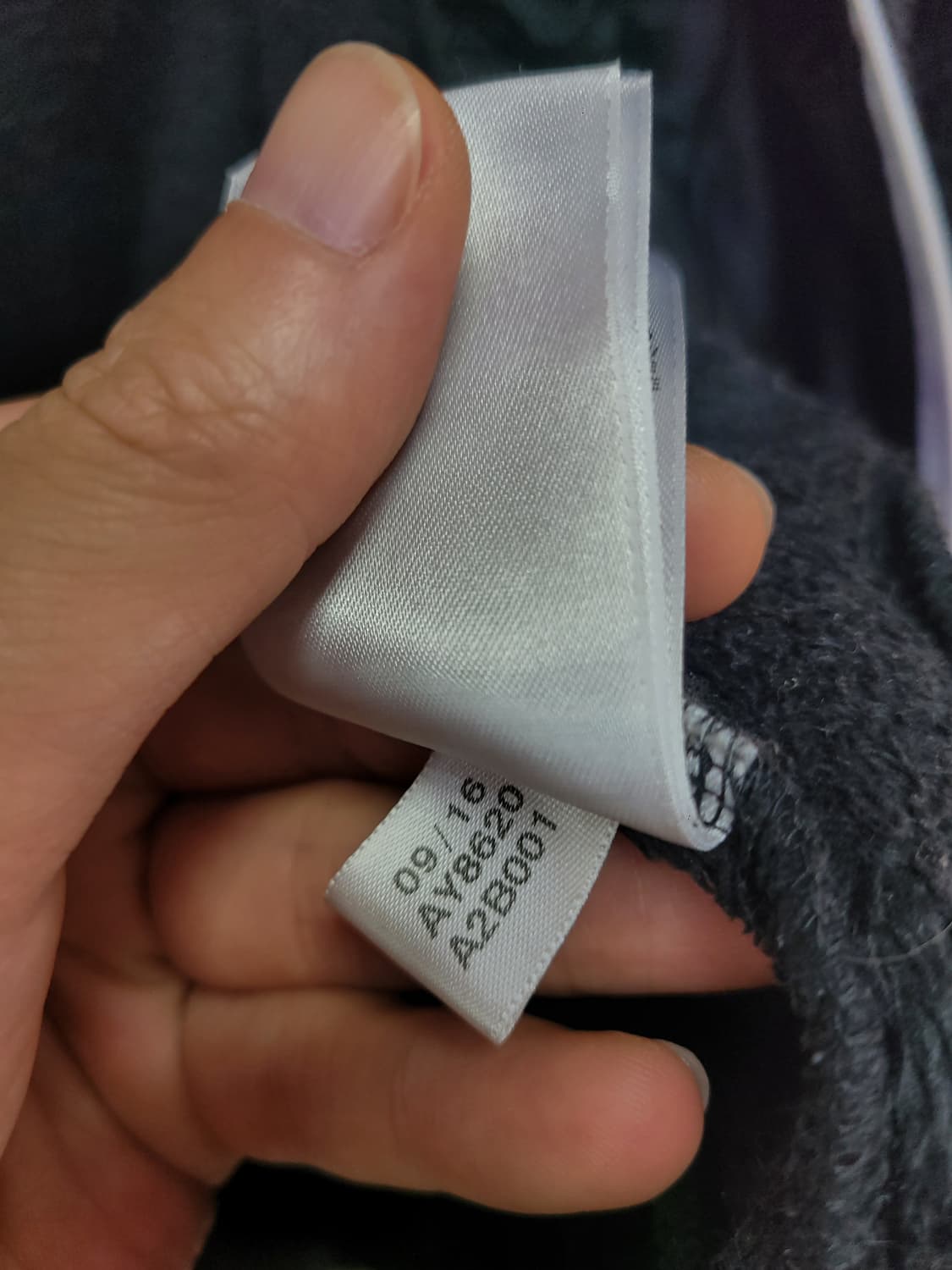 Adidas 아디다스 빅로고 카모 플리스 후리스 퍼 자켓 상품이미지6