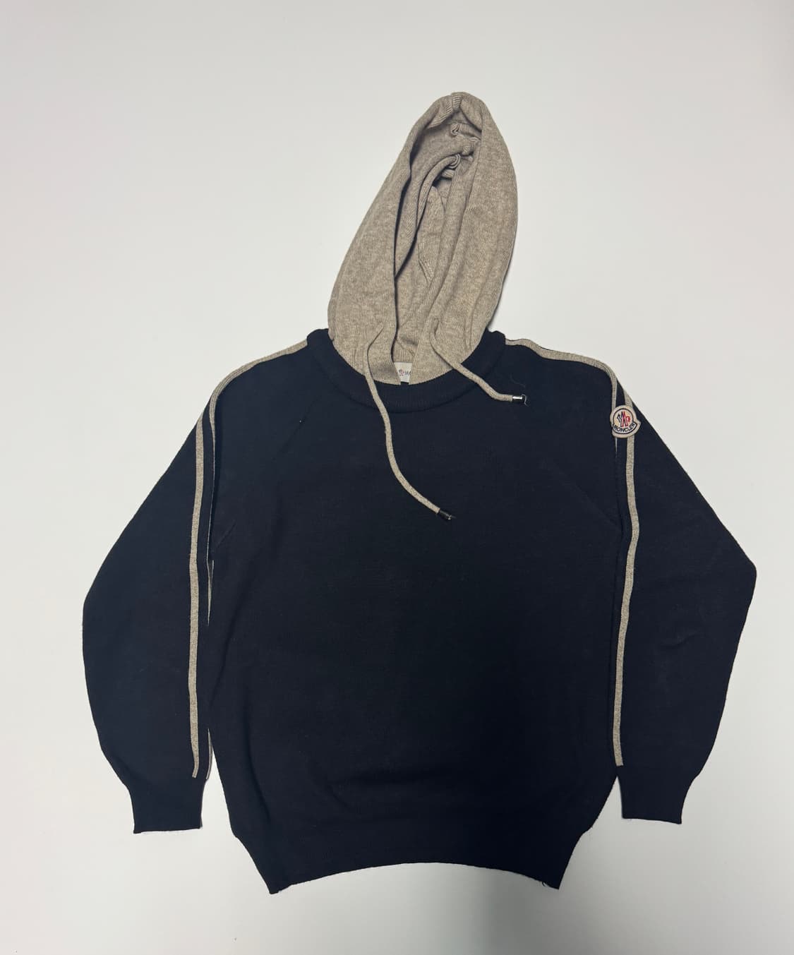 여성 몽클레어 커스텀 니트 후드티 s 상품이미지1