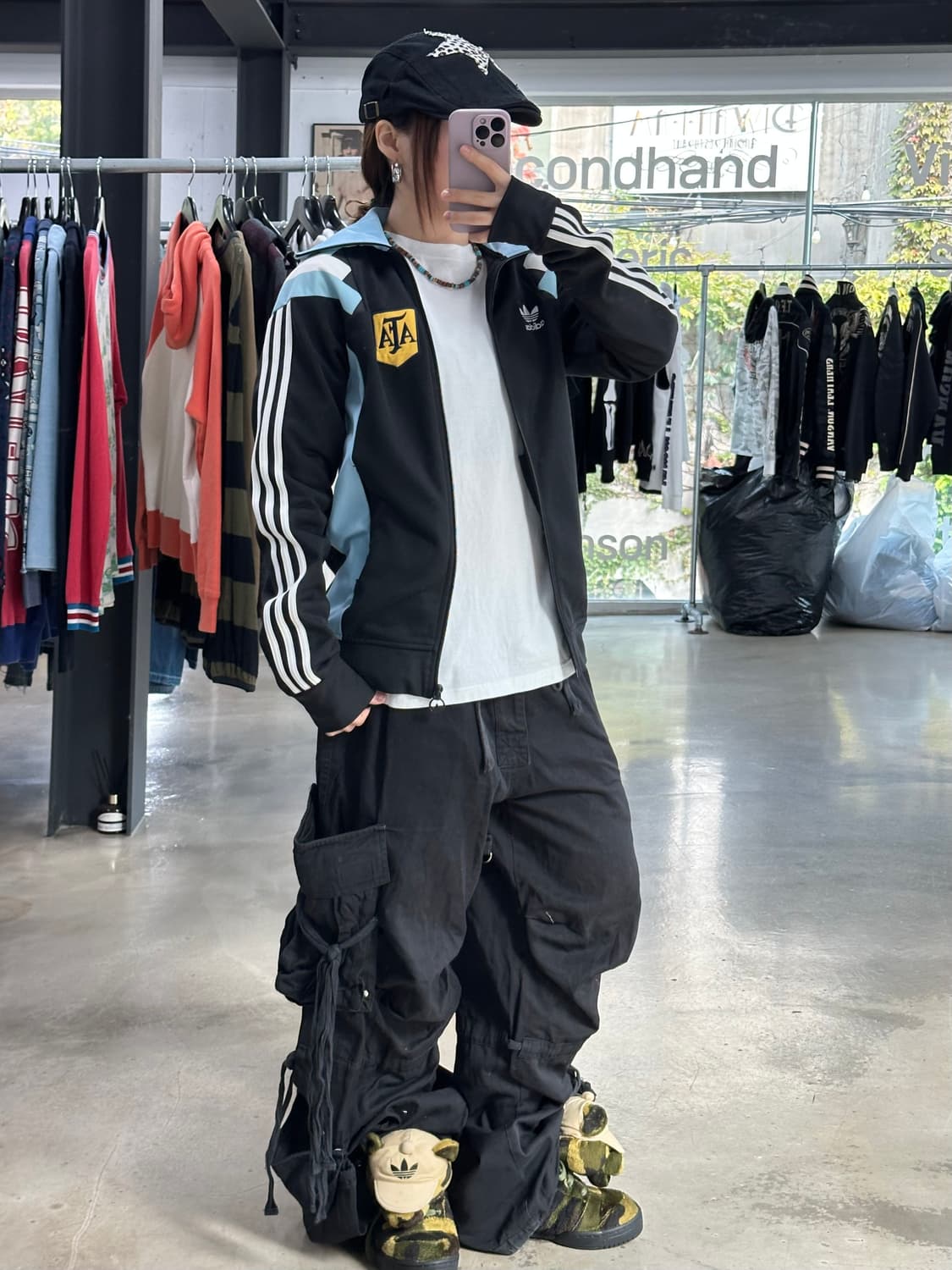 아디다스 아르헨티나 하이넥 트랙져지 상품이미지2