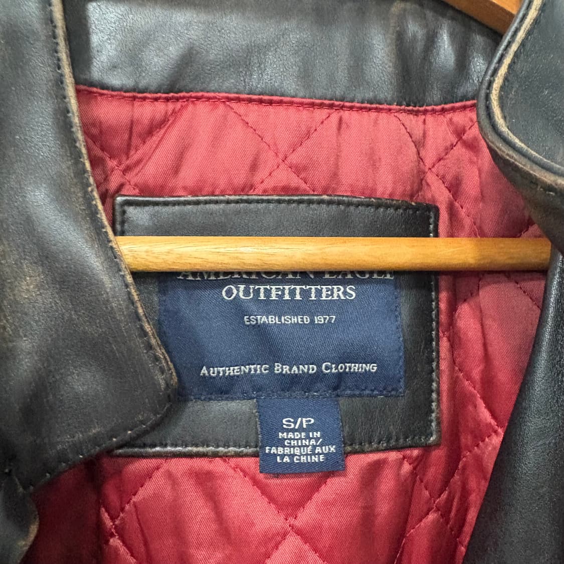 아메리칸이글 레더자켓 상품이미지4