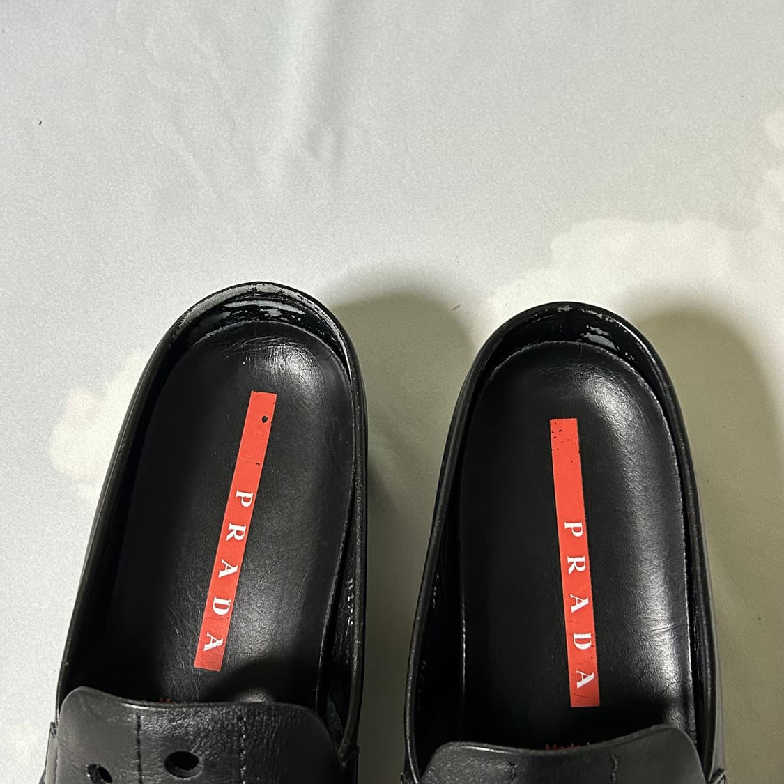 Prada sports punching slipon loafers 상품이미지7