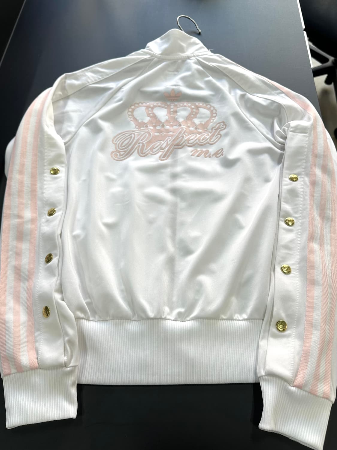 아디다스x미시엘리엇 빅로고 버튼 져지 상품이미지5