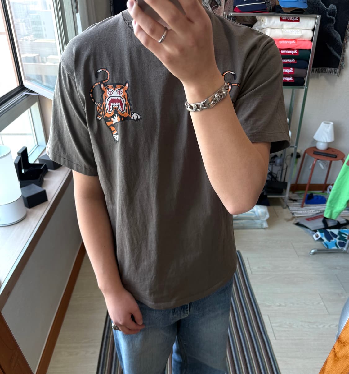 베이프 타이거 반팔 티셔츠 상품이미지1