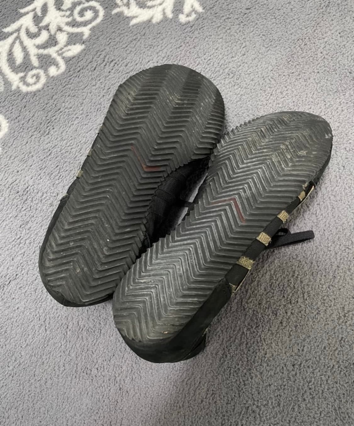 00's Dolce & Gabbana Gold-Stripe Suede  상품이미지5