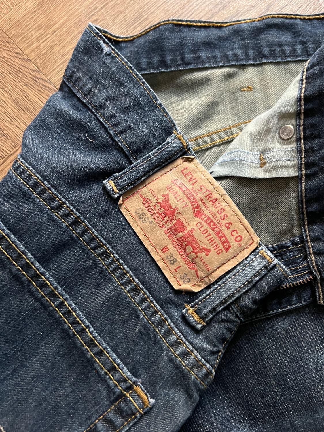 [38]리바이스 569 테이퍼드 핏 커스텀 데님 팬츠 상품이미지8