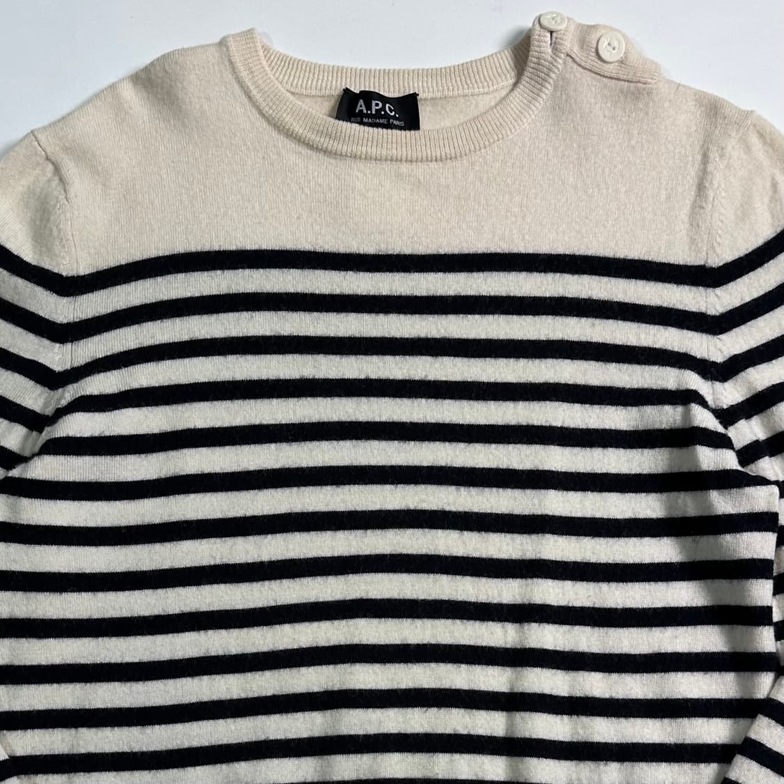 APC 아페쎄 스트라이프 울 니트  상품이미지3