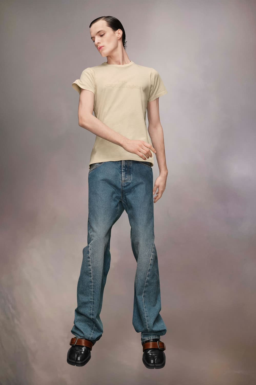 [29size] 메종 마르지엘라 Diagonal Seam 데님 팬츠 상품이미지2