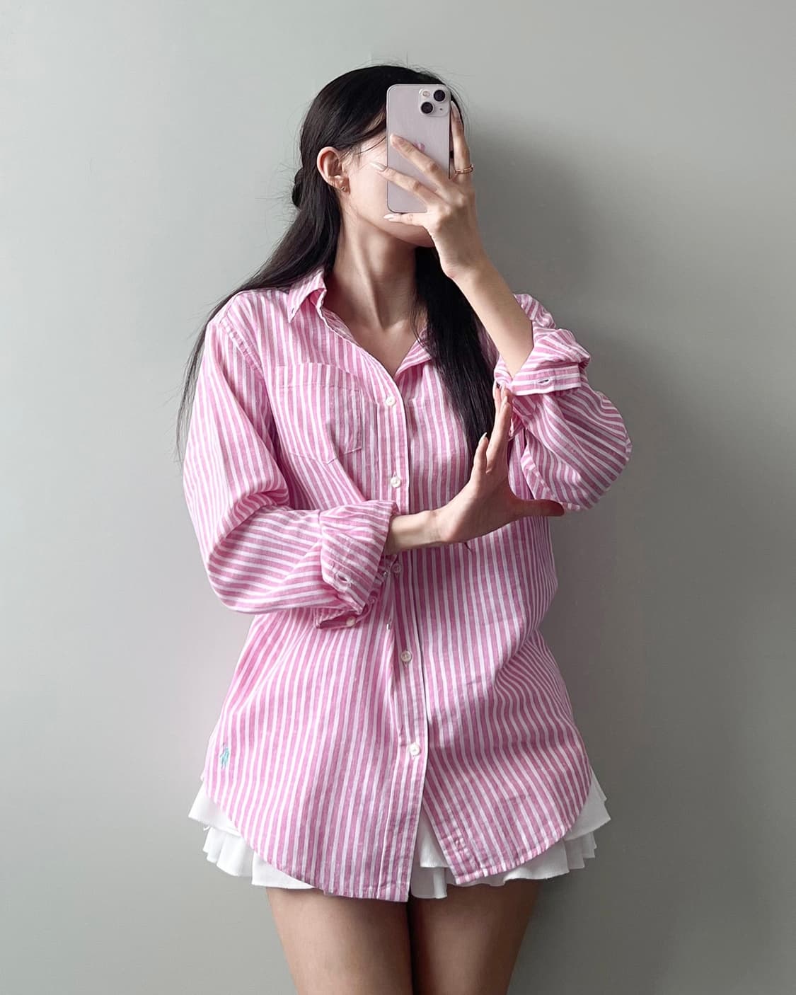 폴로 린넨 셔츠  상품이미지3