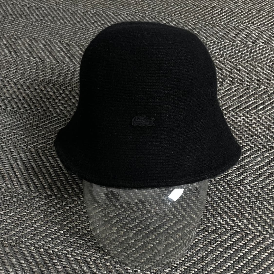 라코스테 자수로고 울 버킷햇 블랙o 3479 상품이미지1