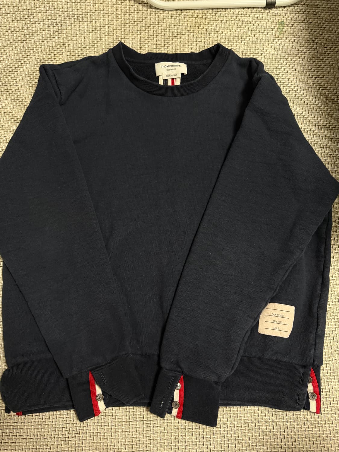 신형 톰브라운 백삼선 맨투맨 3사이즈 상품이미지1