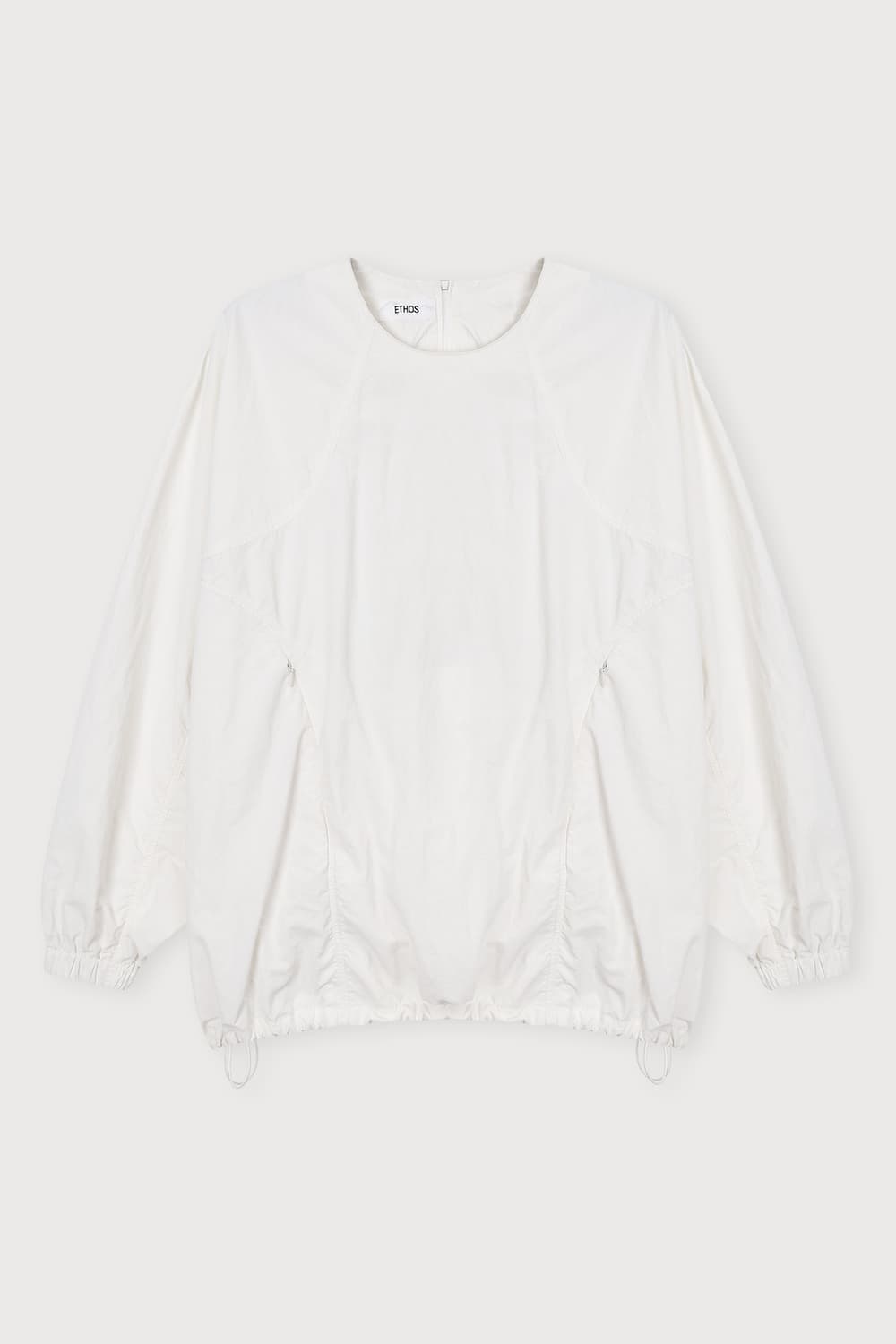 에토스 벌룬 스트링 맨투맨 (차정원 착용) 상품이미지7