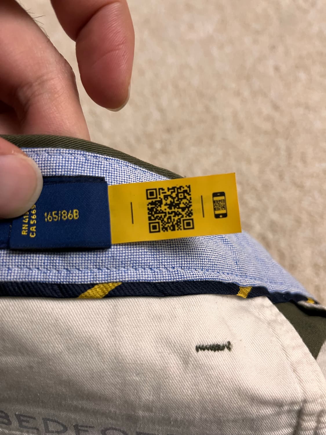 [미국직배송/새제품] 폴로 랄프 로렌 베드포드 스트레치 슬림핏 치노 그린 상품이미지8