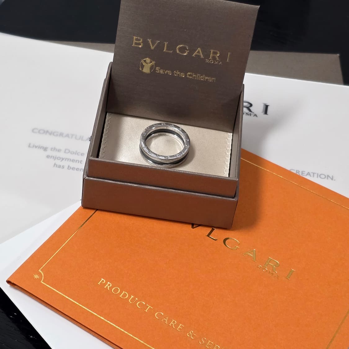 불가리 세이브더칠드런 링 61호 상품이미지4