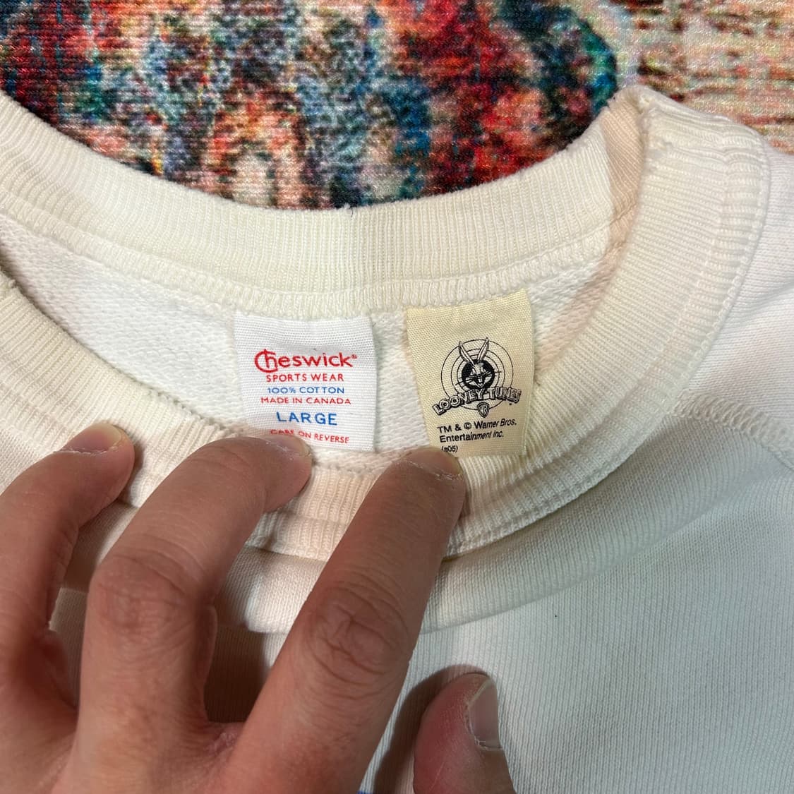 [L] 체스윅X워너브로스 로드러너 스웻셔츠 맨투맨 상품이미지8