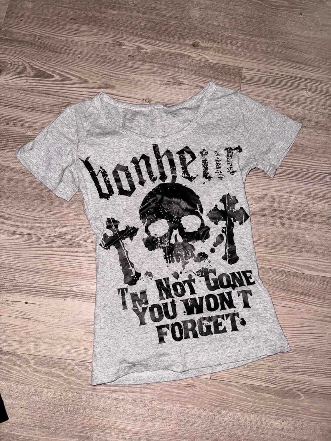Punk 해골 반팔티 상품이미지1