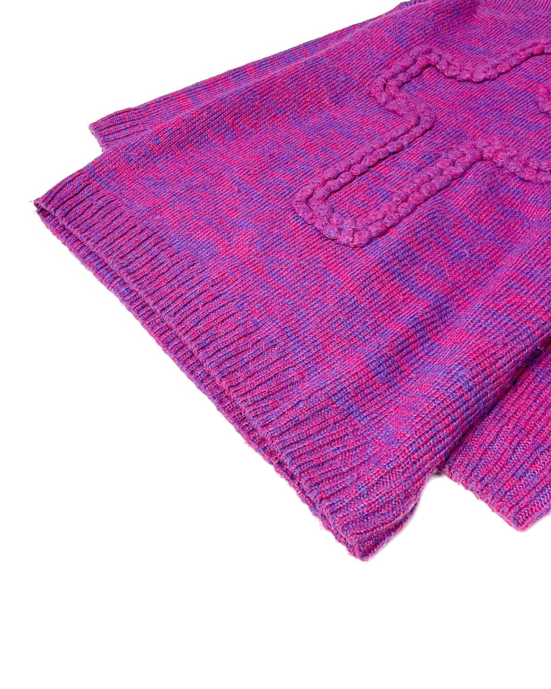 vintage 레이스 크로스 하이넥 니트  상품이미지4