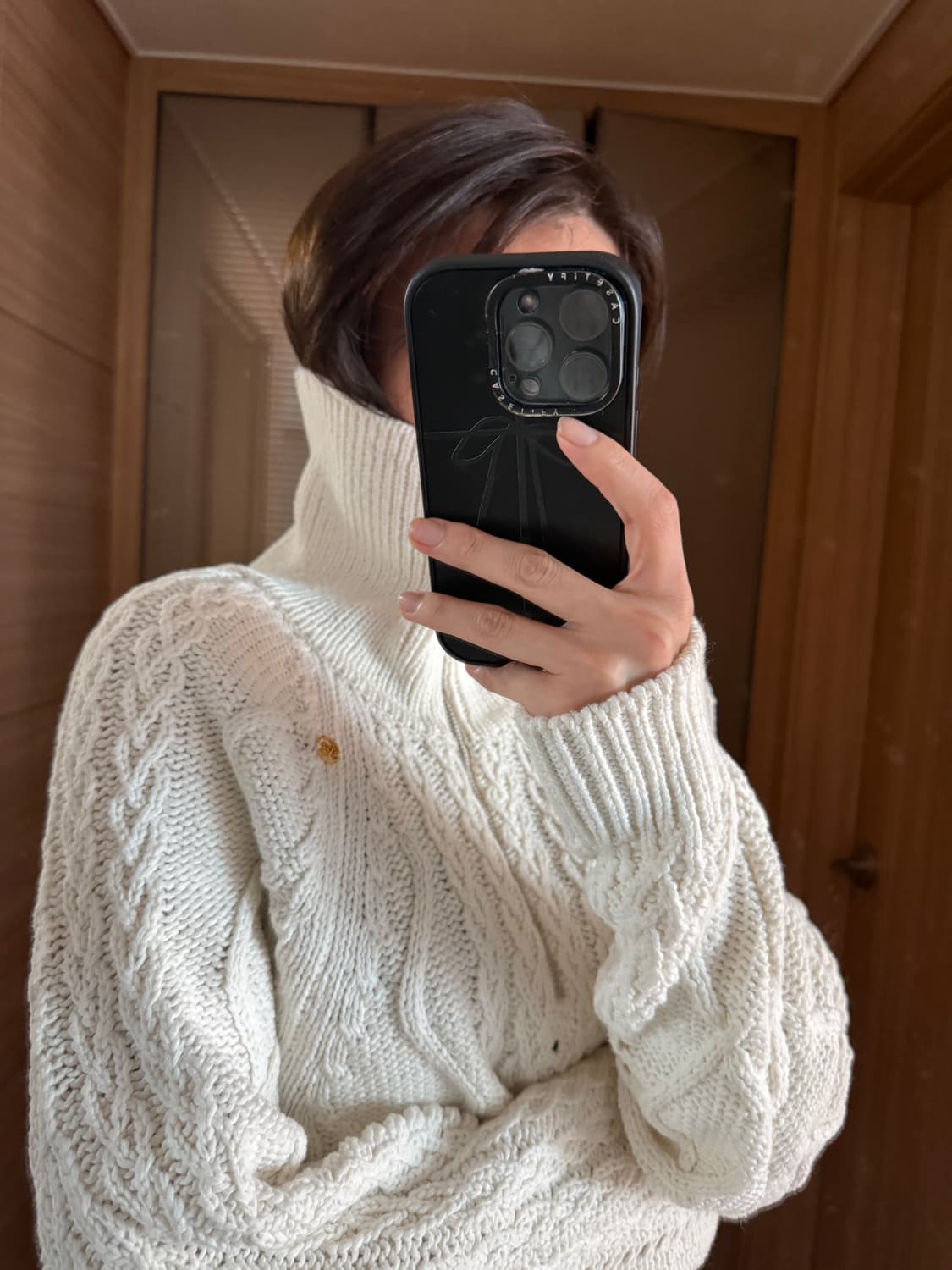 렉토 여름용 하프집업니트 상품이미지1
