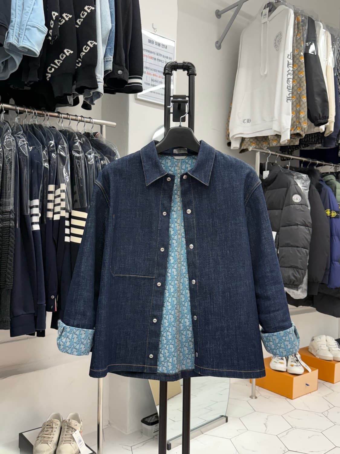 [44] 디올 오블리크 데님 자켓 상품이미지1