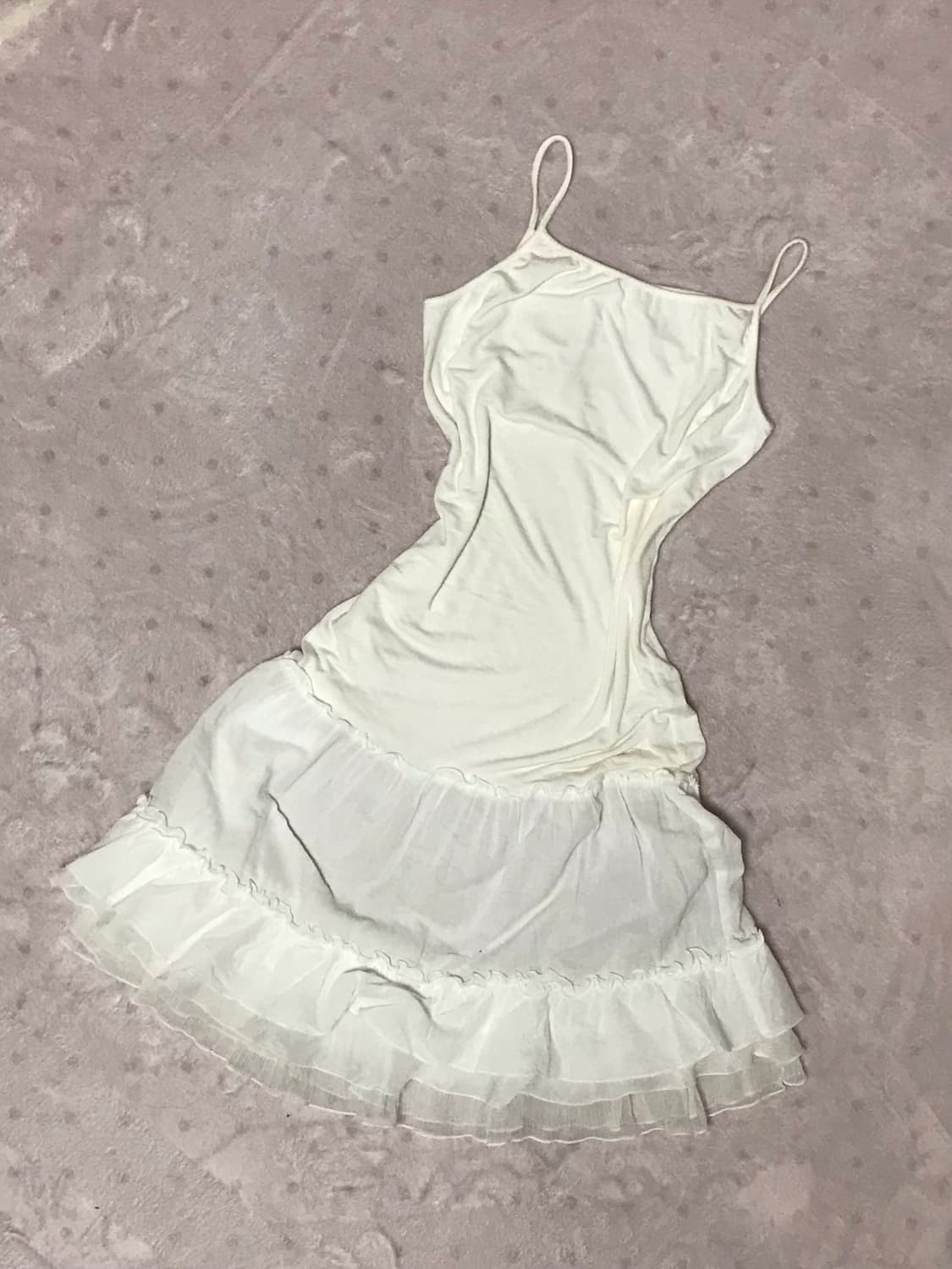 캉캉 레이스 원피스 나시 상품이미지1