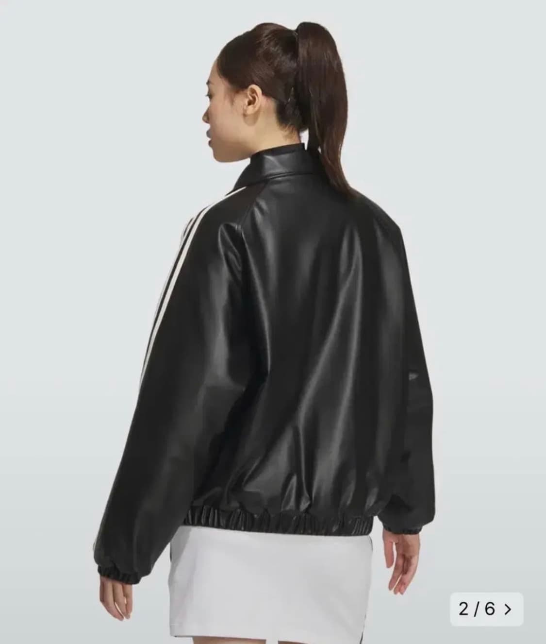 [베몬 치키타 착용] 아디다스 스포츠 모터사이클 레더 재킷 JD3778 상품이미지6