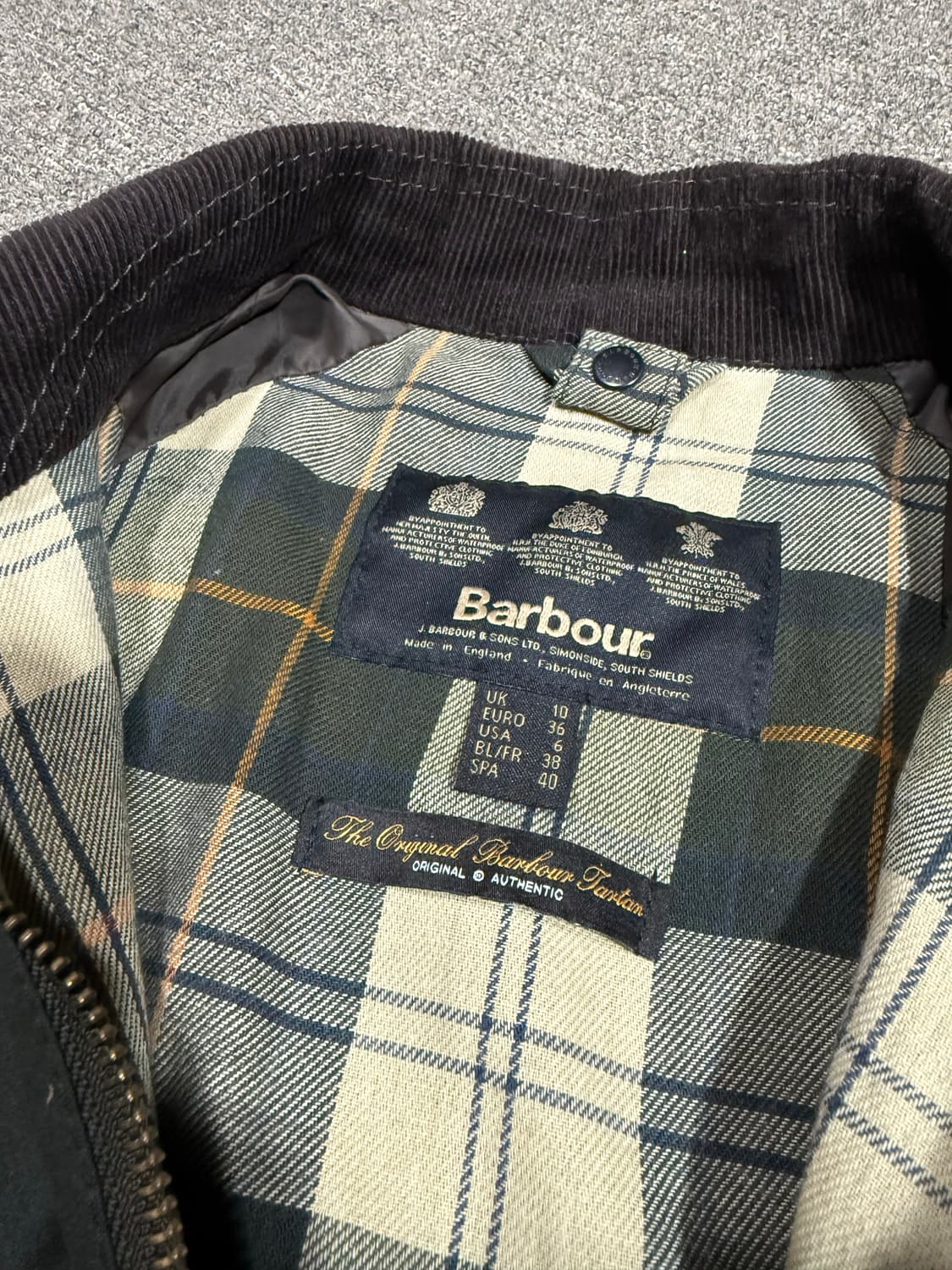 Barbour 바버 왁싱 자켓 상품이미지4