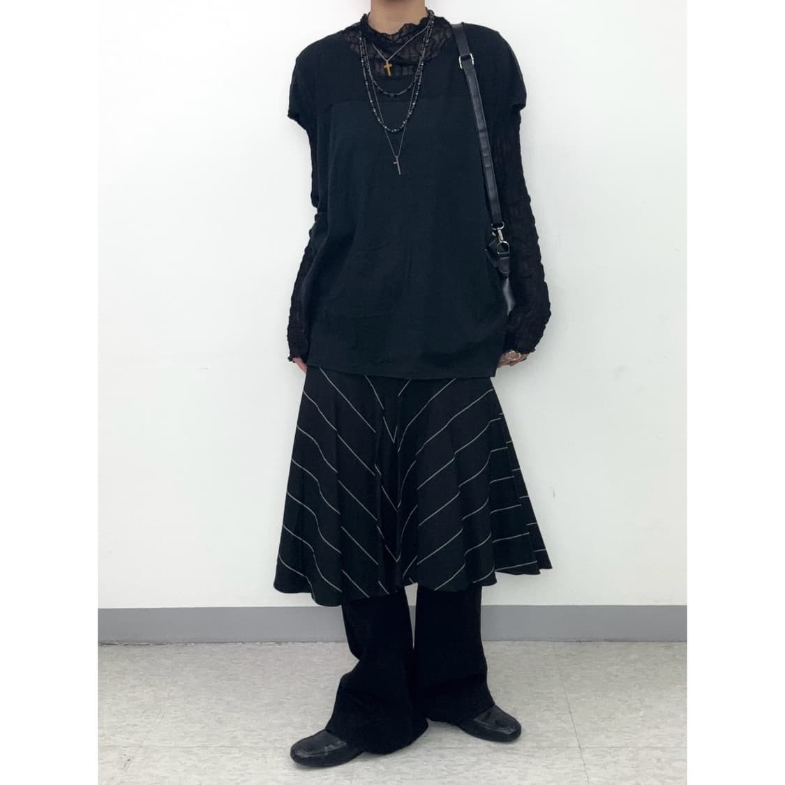 빈티지 블랙 스커트 상품이미지1