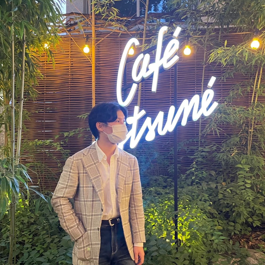 라마르쉐 링자켓 까노니코 멀티 체크 자켓 44사이즈 상품이미지3