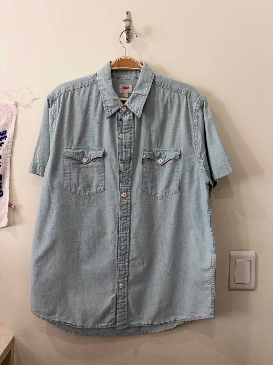 667. 리바이스 데님 반팔셔츠 청셔츠 상품이미지1
